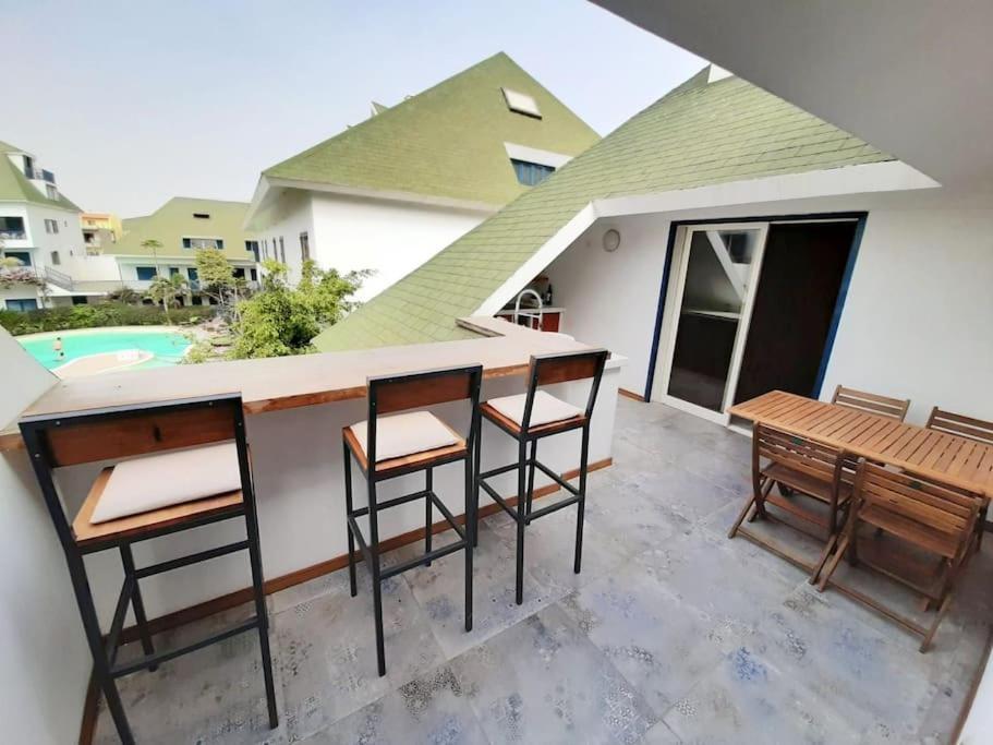 Penthouse With Rooftopbar, Fiber Wifi, Next To The Beach! 圣玛丽亚 外观 照片