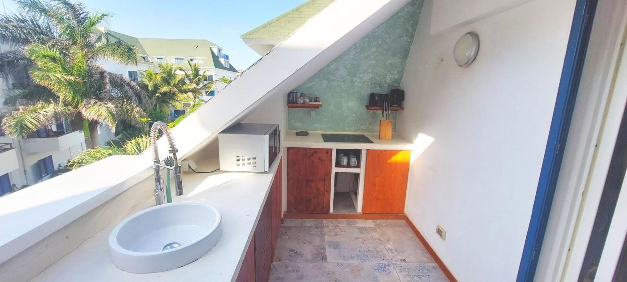 Penthouse With Rooftopbar, Fiber Wifi, Next To The Beach! 圣玛丽亚 外观 照片
