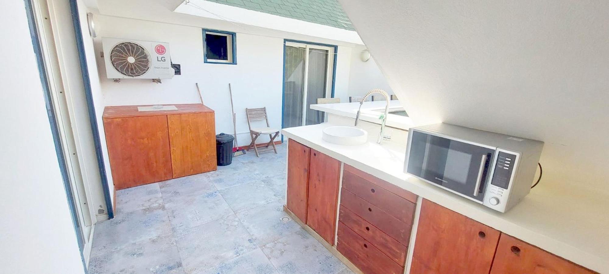 Penthouse With Rooftopbar, Fiber Wifi, Next To The Beach! 圣玛丽亚 外观 照片